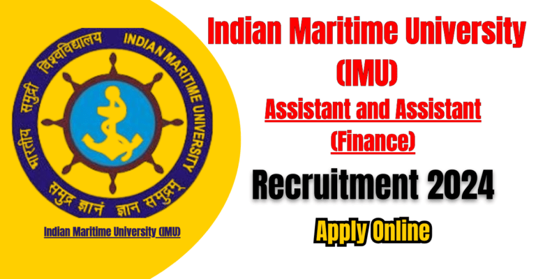 IMU Recruitment 2024