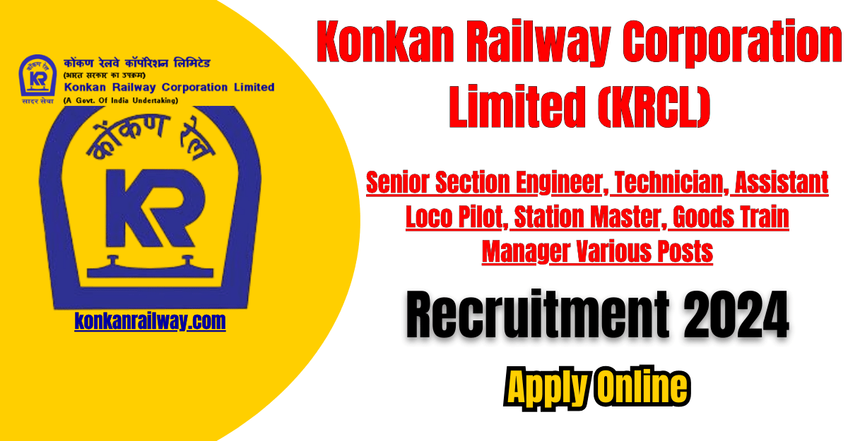 Konkan Railway Recruitment 2024