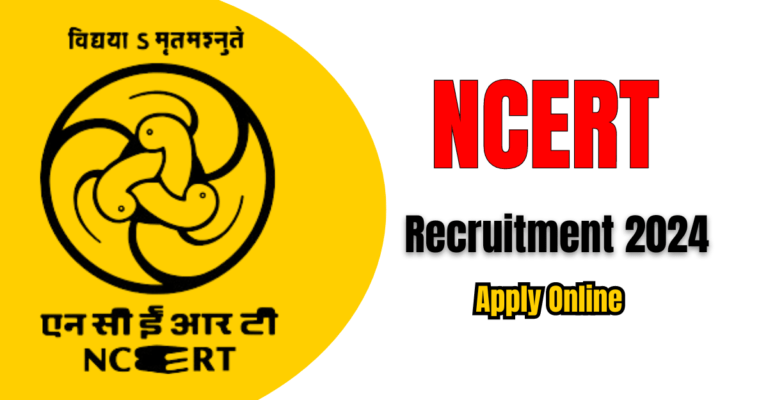 NCERT Recruitment 2024