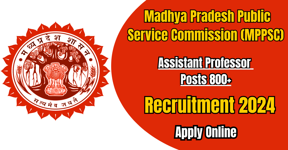 MPPSC Assistant Professor Recruitment 2024