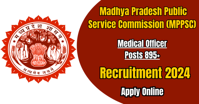 MPPSC Medical Officer Recruitment 2024