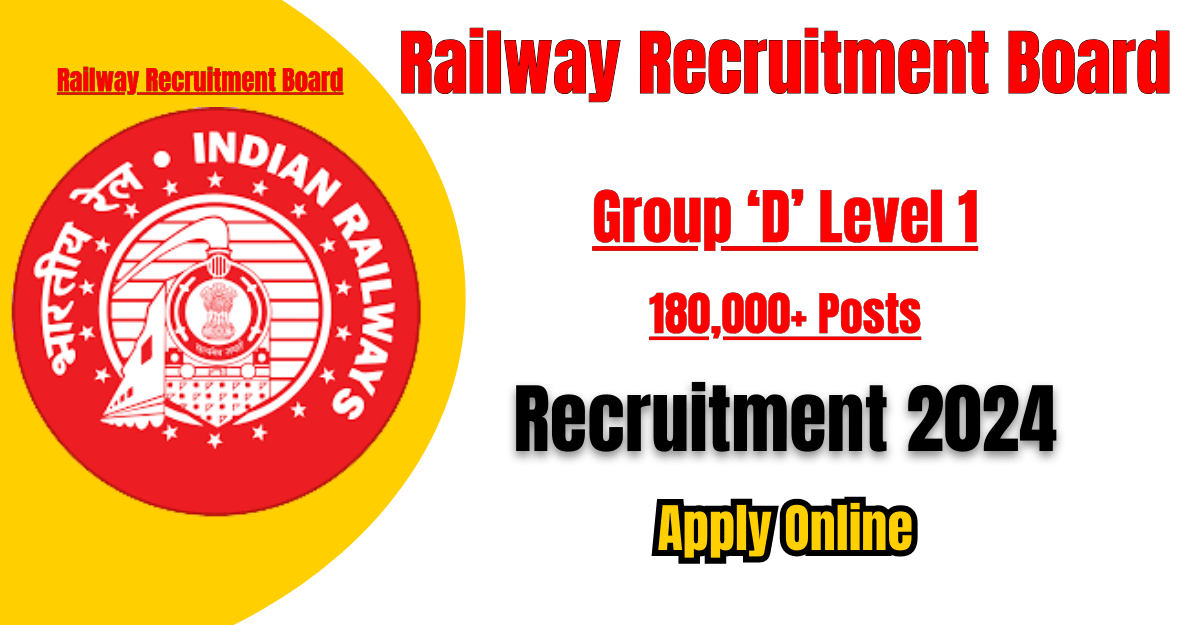 RRB Group D Recruitment 2024