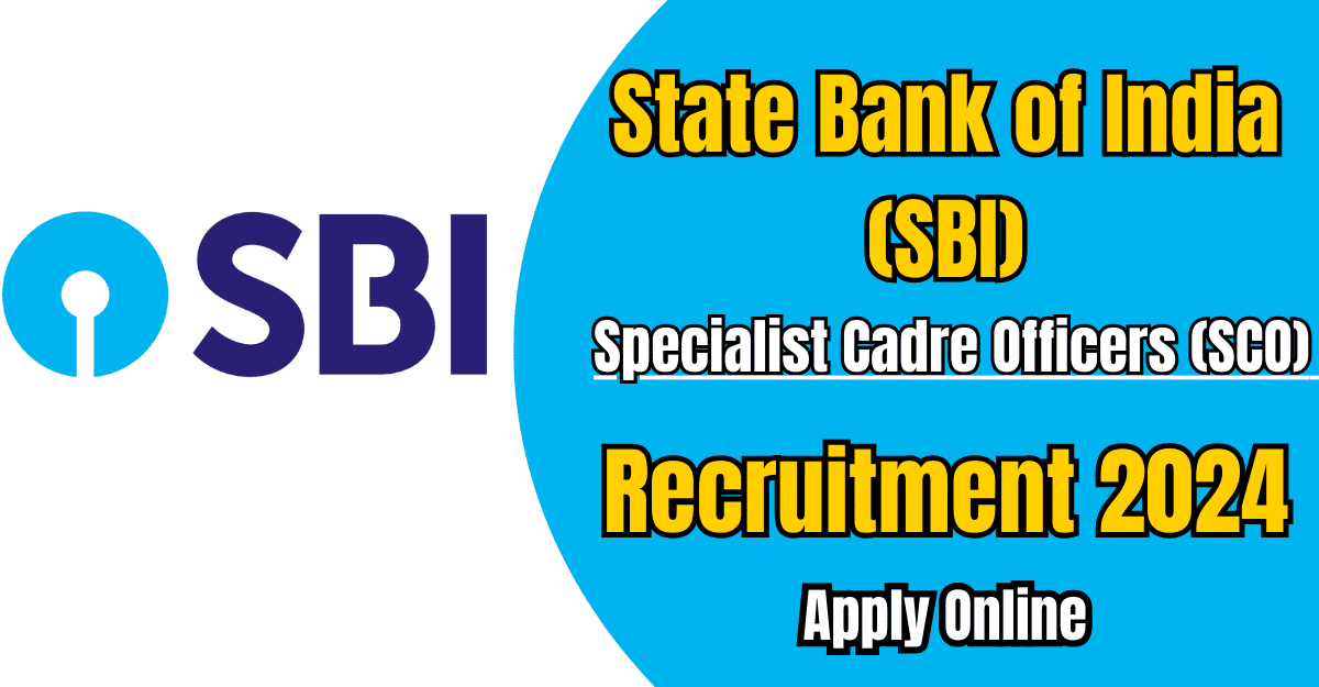 SBI SO Recruitment 2024