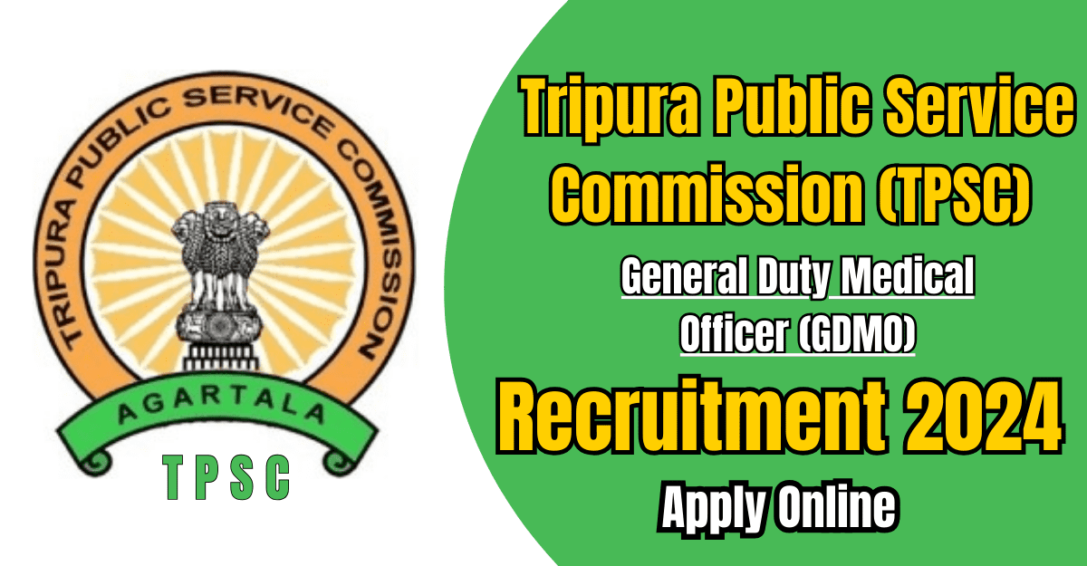 TPSC GDMO Recruitment 2024