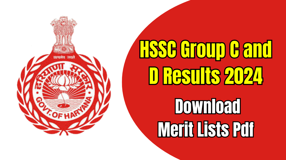 HSSC Group C and D Results 2024