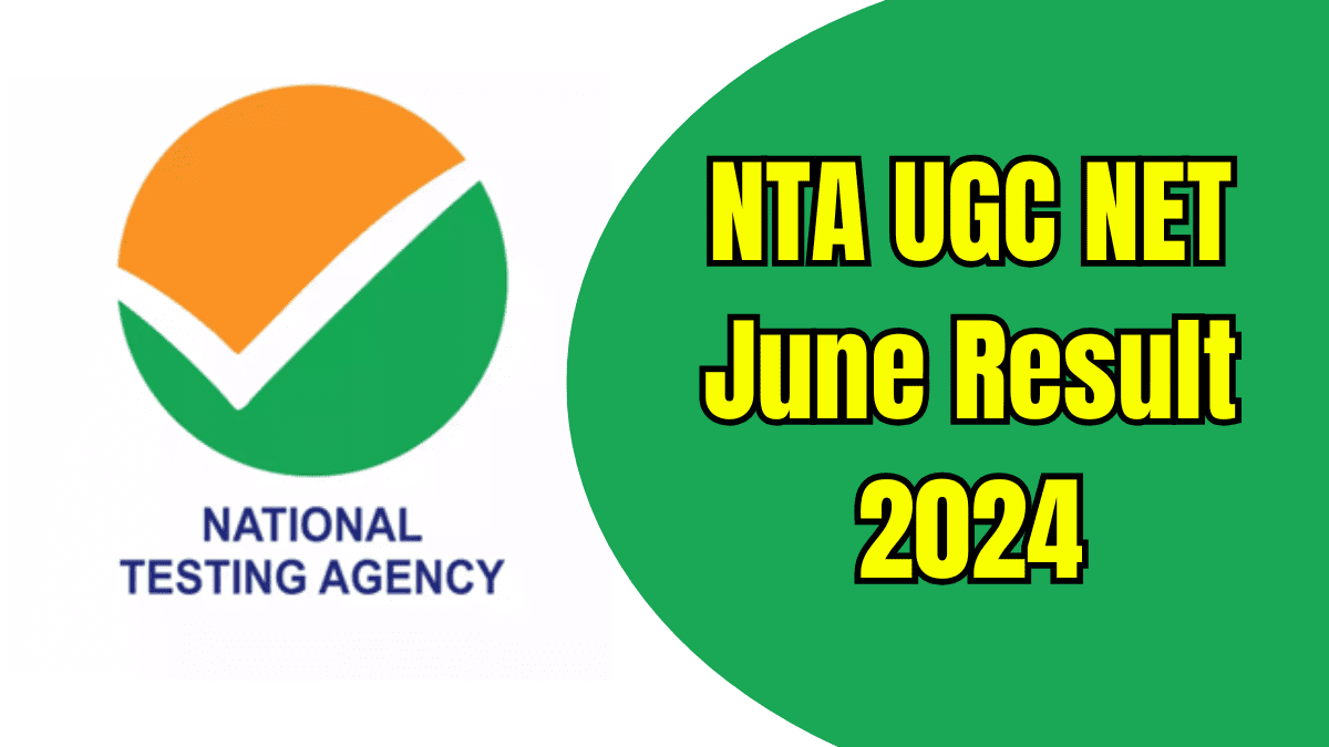 NTA UGC NET June Result 2024