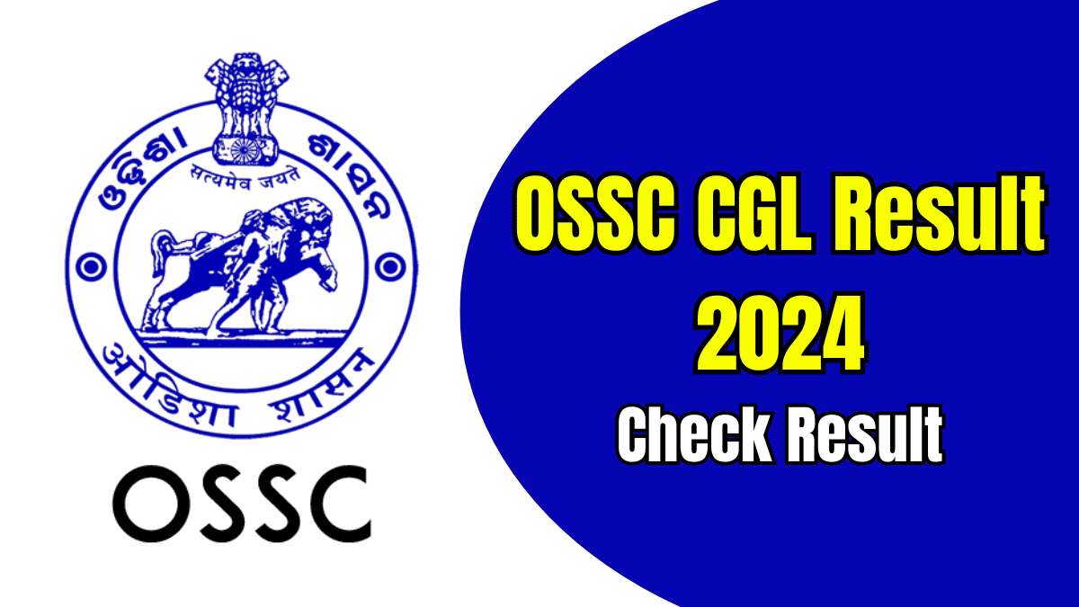 OSSC CGL Result 2024