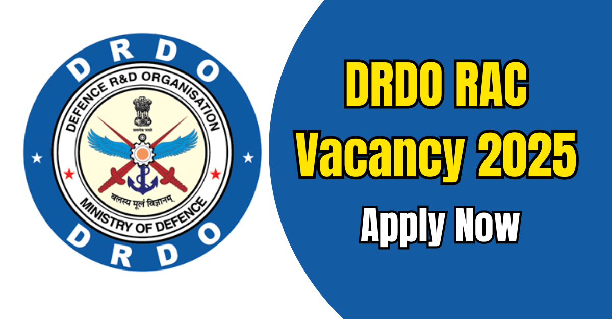 DRDO RAC Vacancy 2025