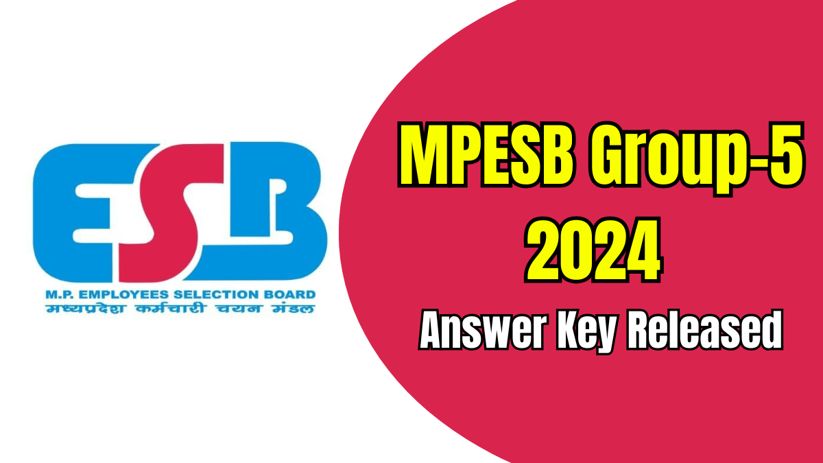 MPESB Group-5 2024 Answer Key Released