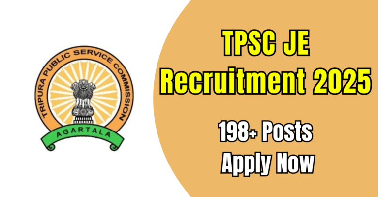 TPSC JE Recruitment 2025
