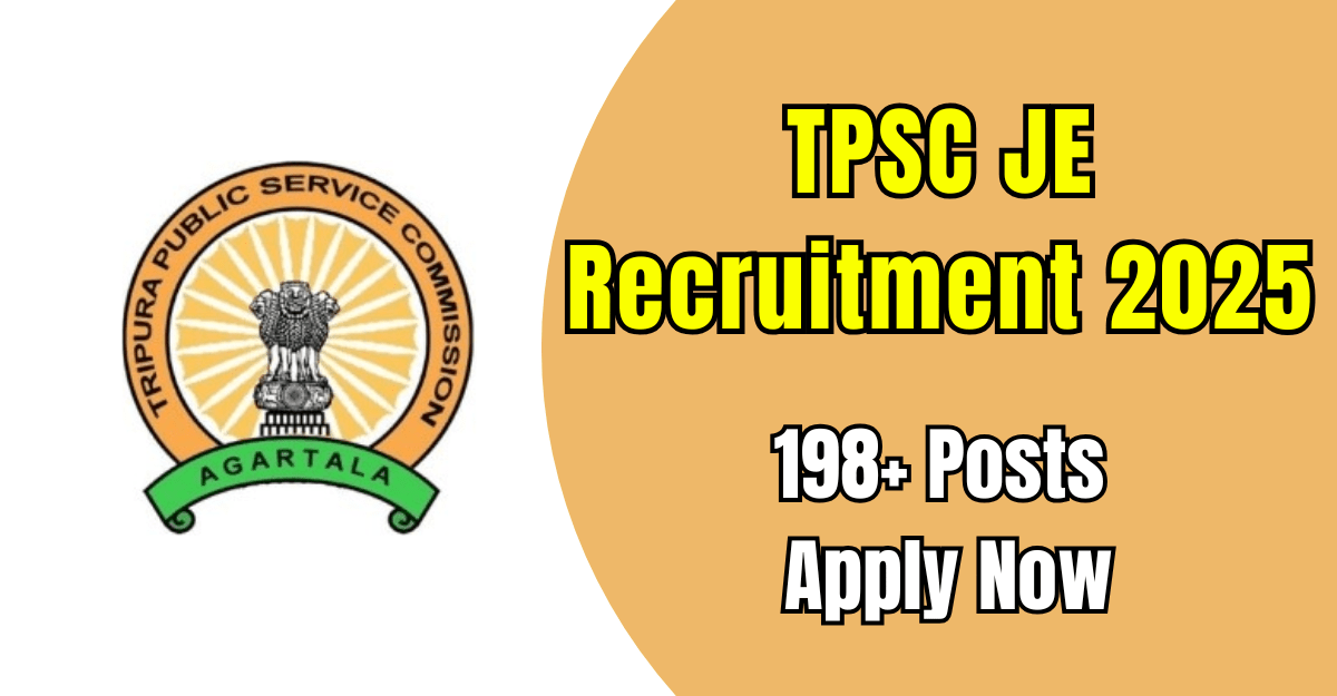 TPSC JE Recruitment 2025