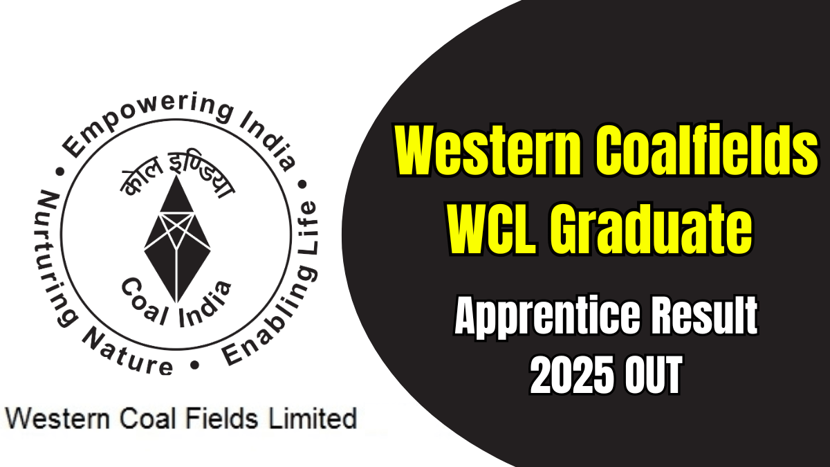 Western Coalfields WCL Graduate Apprentice Result 2025