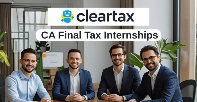 ClearTax Internship 2025